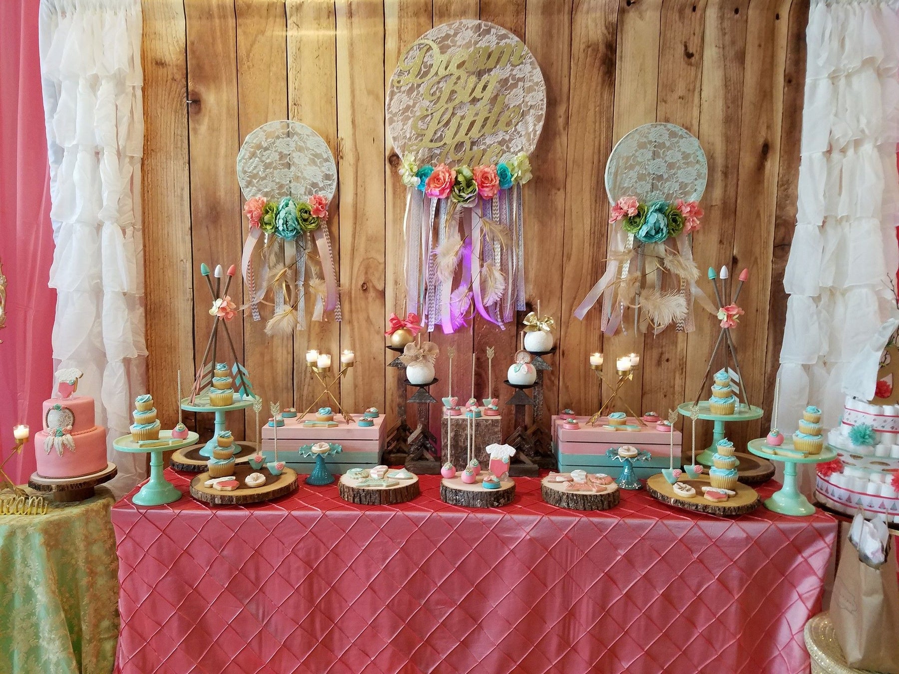 Boho Chic Dream Catcher Baby Shower "Dream Big Little One"