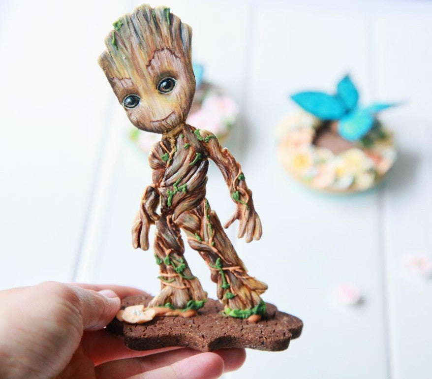 Guardians Of The Galaxy Groot And Rocket The Raccoon Sugar Cookies