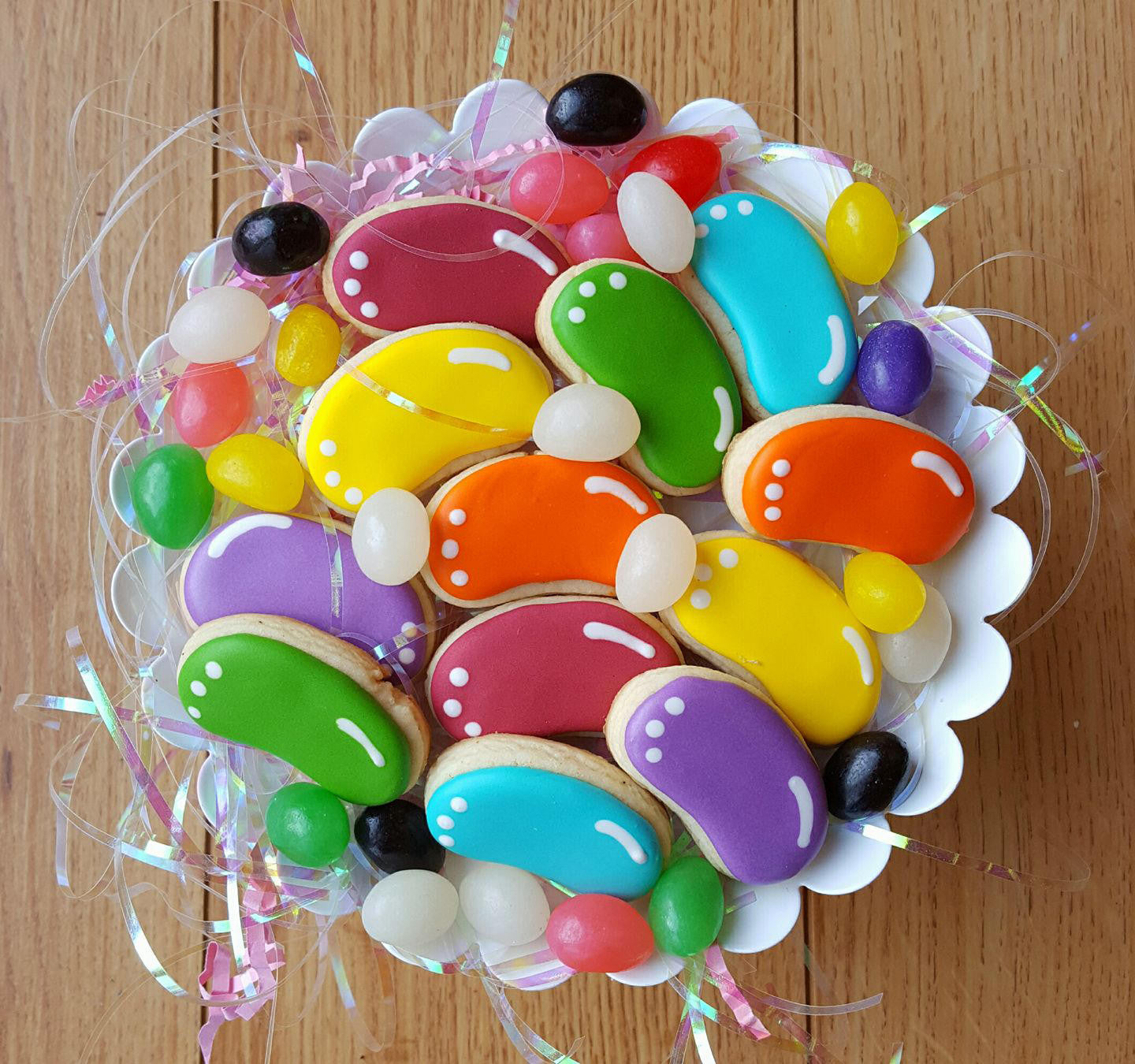 Jelly Bean Easter Cookies