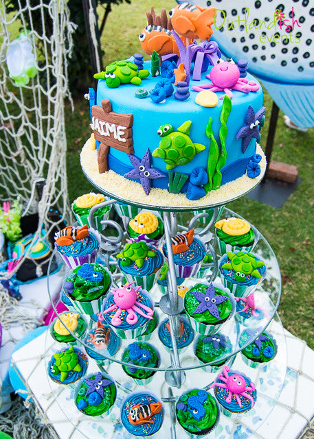 Under The Sea 2nd Birthday Party Theme TheIcedSugarCookie.com Outlandish Events Bespoke Event Specialist
