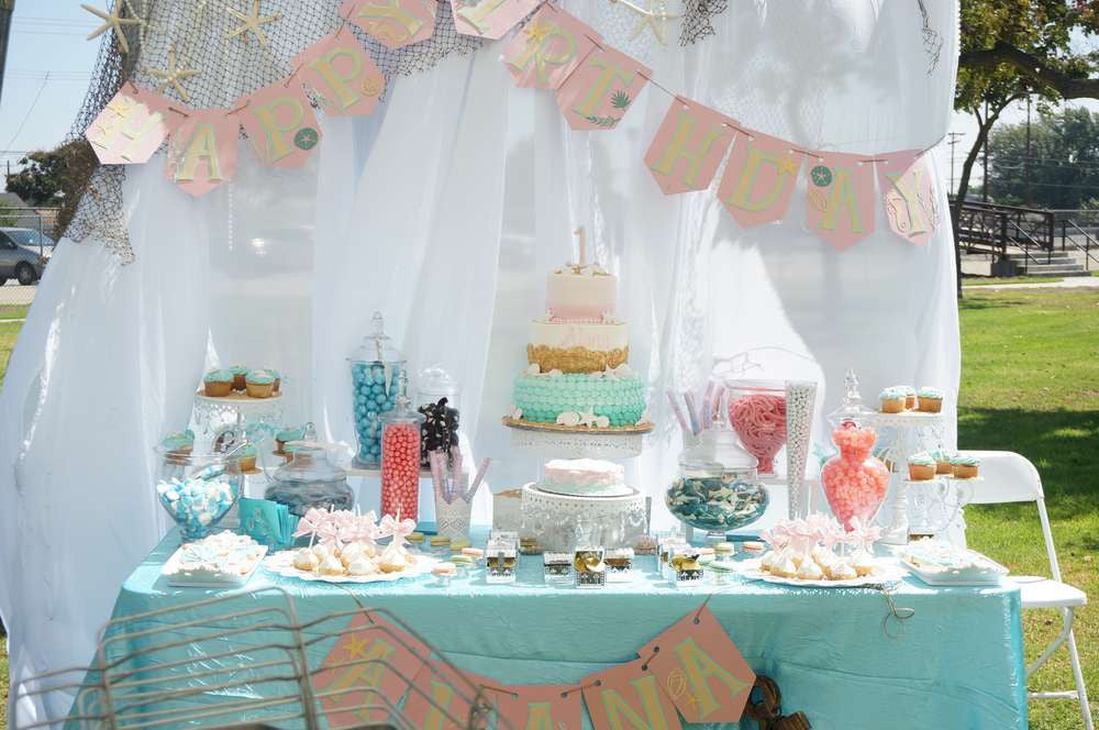 Mermaid Under The Sea Birthday Party Bash TheIcedSugarCookie A Toi Events Events By Razon