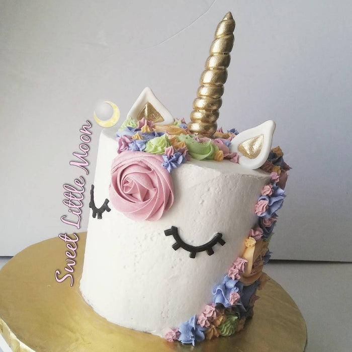 Unicorn Birthday Party Cake And Cupcakes