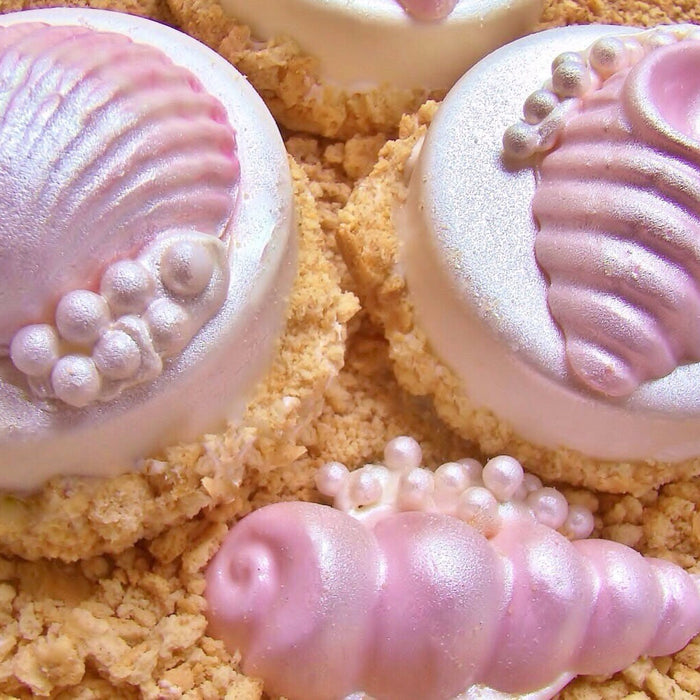 Sweet Baby Pink Seashell Mermaid Chocolate Covered Oreos-Mermaid Under The Sea Party, Baby Shower, Wedding. TheIcedSugarCookie.com Taylors Sweet Revenge