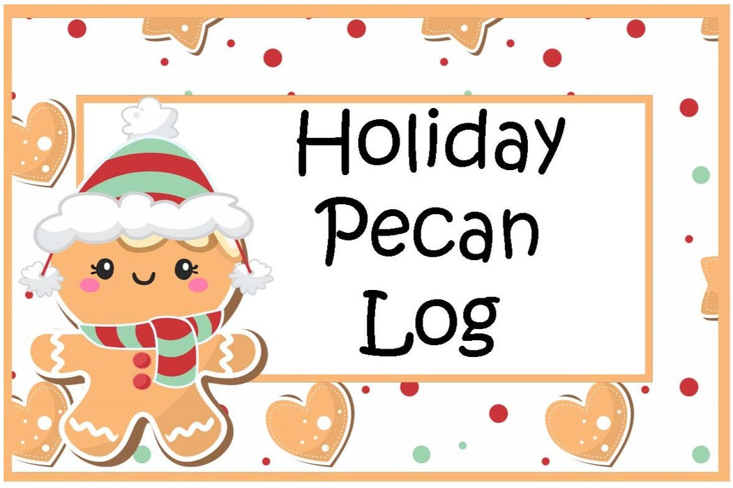 100 Printable Christmas Gingerbread Food Cards