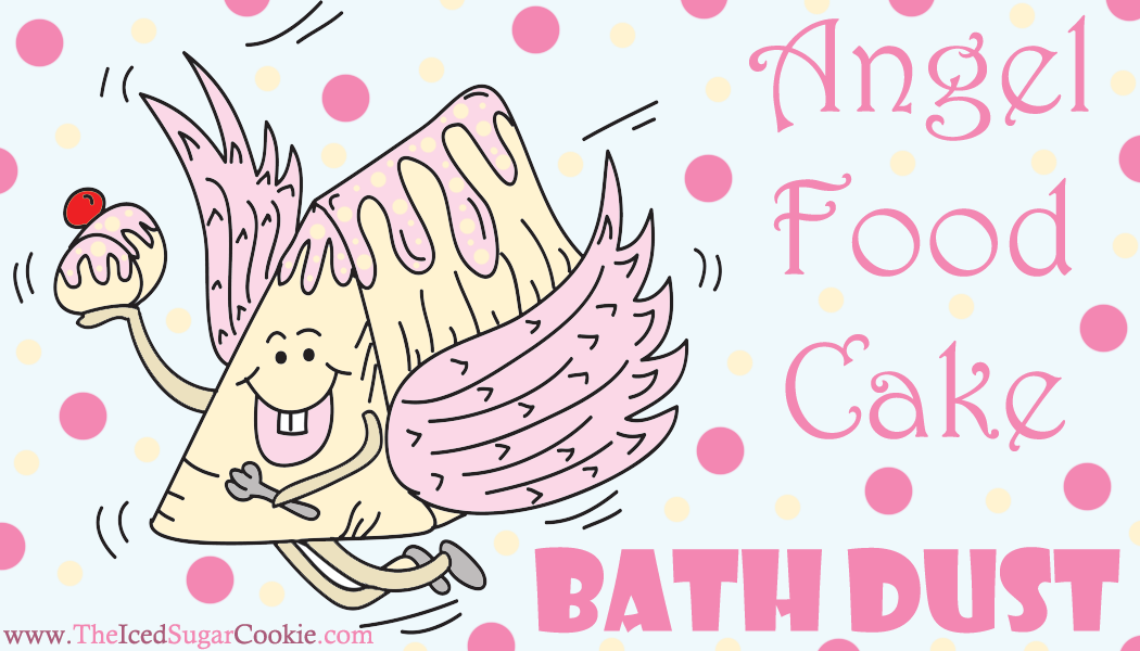 Angel Food Cake Bath Dust