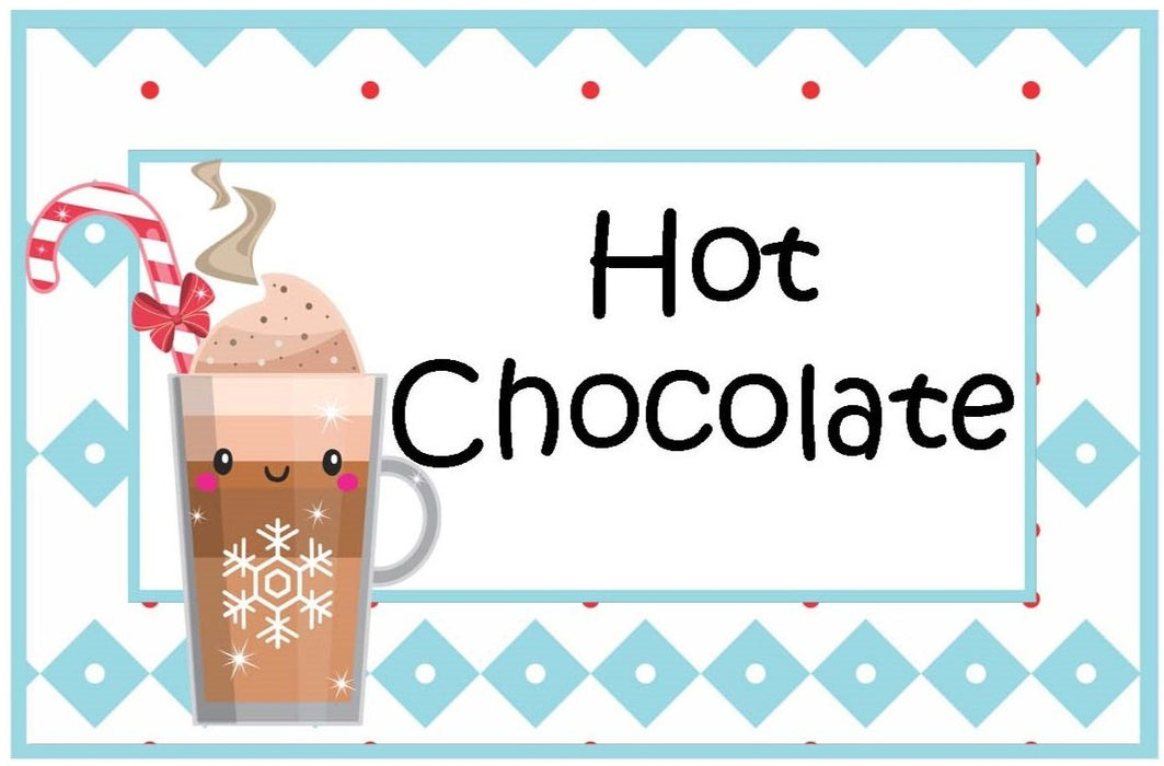 20 Hot Chocolate Food Cards