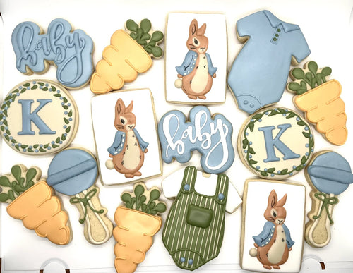 Peter Rabbit Iced Sugar Cookies