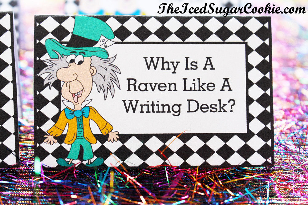 Alice In Wonderland Birthday Party Food Label Tent Cards | FREE DOWNLO — The Iced Sugar Cookie alice-in-wonderland-birthday-party-food-label-tent-cards-free-downlo-the-iced-sugar-cookie