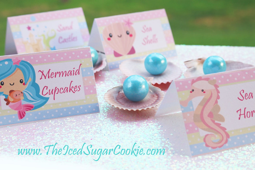 Mermaid Printables — The Iced Sugar Cookie mermaid-printables-the-iced-sugar-cookie