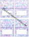 Unicorn Birthday Party Food Label Tent Cards-Unicorn Fur, Unicorn Cookies, Unicorn Punch, Unicorn Horns by The Iced Sugar Cookie-DIY Printable digital download for your Unicorn Birthday Party event by The Iced Sugar Cookie.