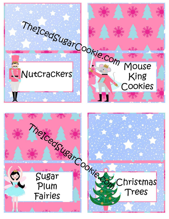 100 The Nutcracker Food Cards Printable Digital Download